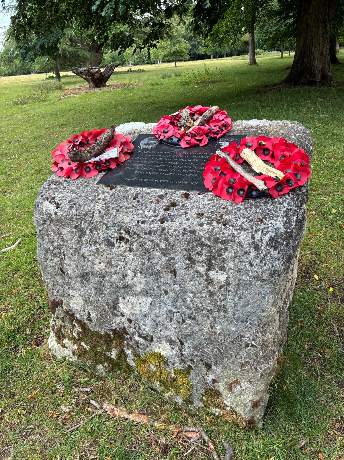 When the Stars & Stripes flew over&nbsp;Enborne